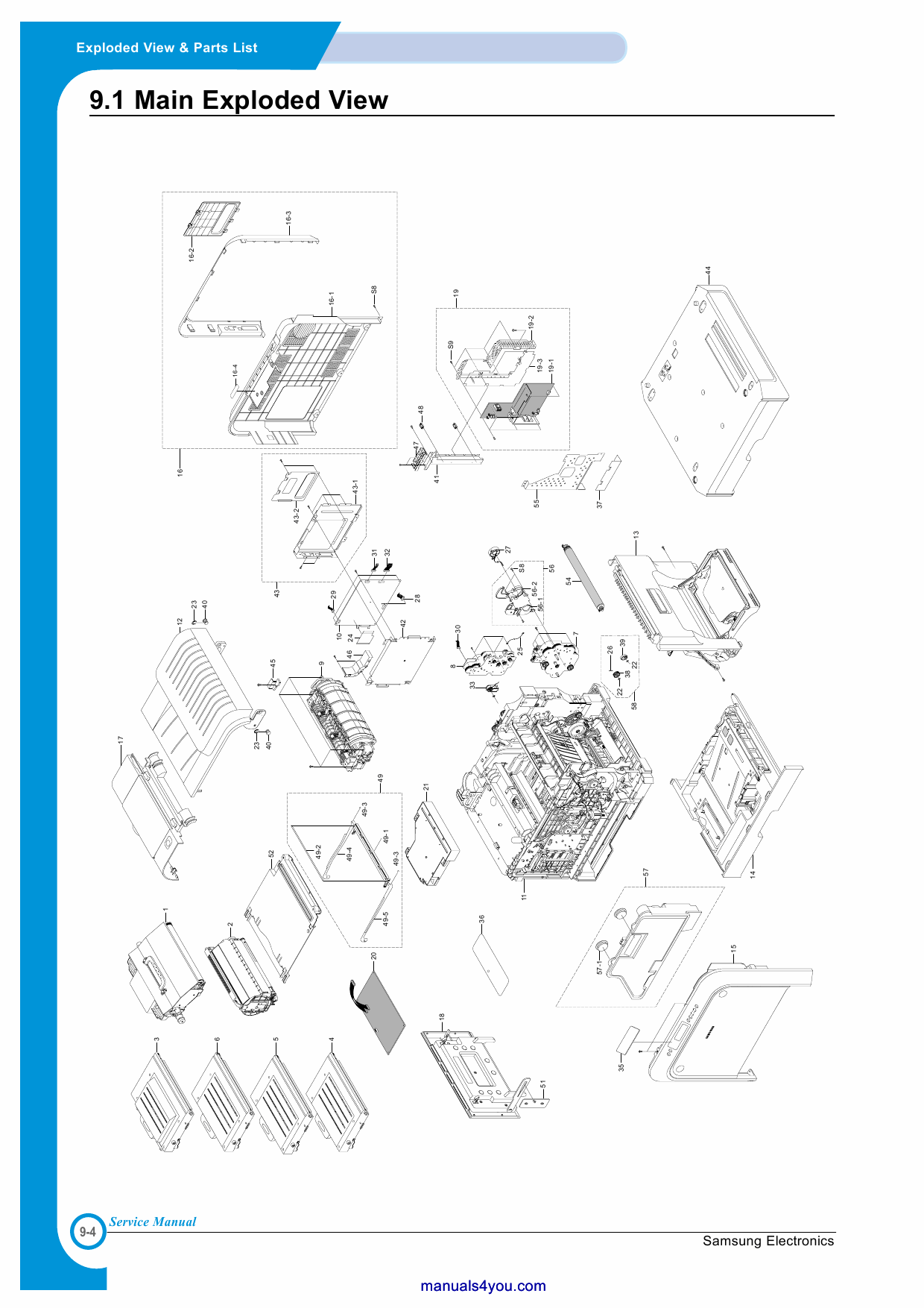 Samsung Color-Laser-Printer CLP-550 550N Parts and Service Manual-5